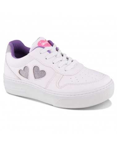 Tenis de Niña con Corazones Brillantes Dominiq Mod. 2467