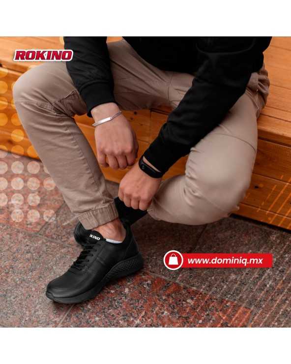 Tenis sneaker de Piel para Hombre Rokino Mod. 9366