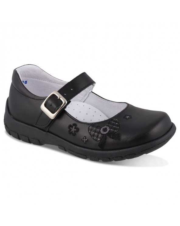 Zapato Escolar Casual de Piel para Niña marca Rokino 2221