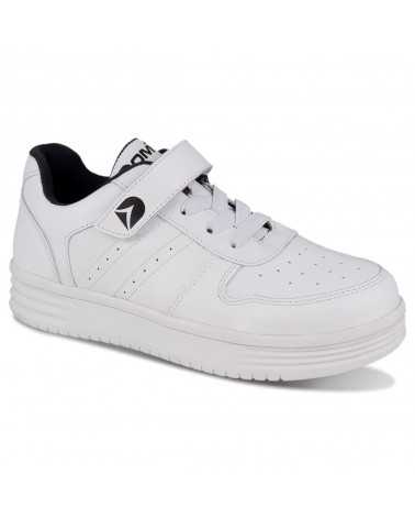 Tenis Escolar Deportivo de Piel Unisex Dominiq Mod. 2431