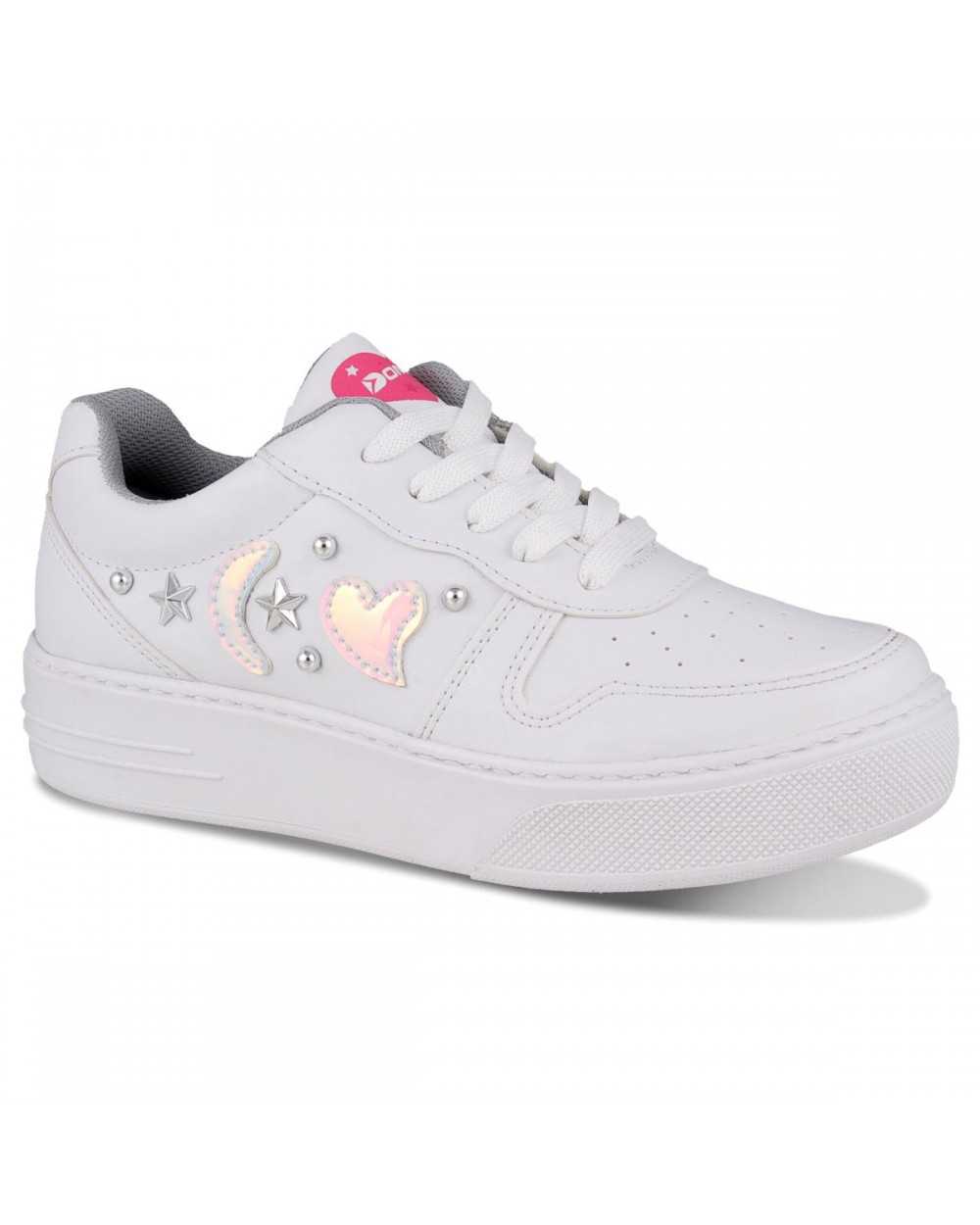 Tenis sneaker para Niña Dominiq Mod. 2464 con bisutería