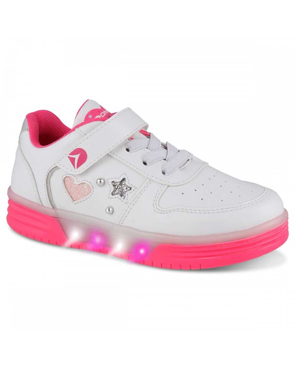 Tenis choclo con Luces para Niña Dominiq Mod. 2454