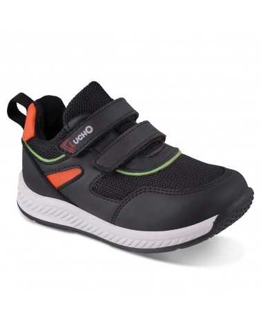 Tenis para Bebe Niño marca Lucho Mod. 2094 abrochado con velcro