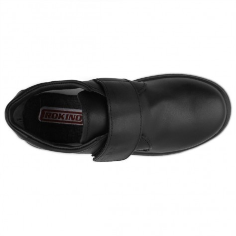 Zapato Escolar De Piel Niño Marca Rokino Modelo 3242